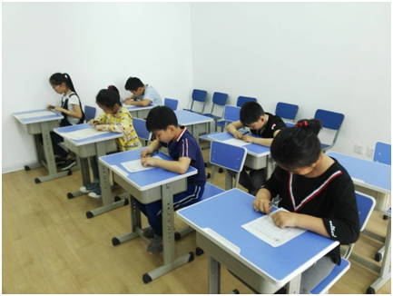 第七届世界珠心算比赛选手测试在天津市珠算协会培训基地举行